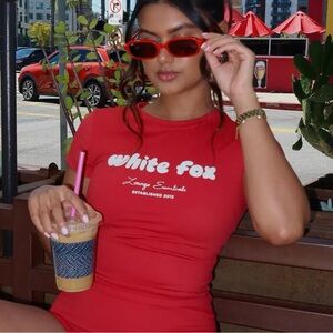 Whitefox Baby Tee🍒